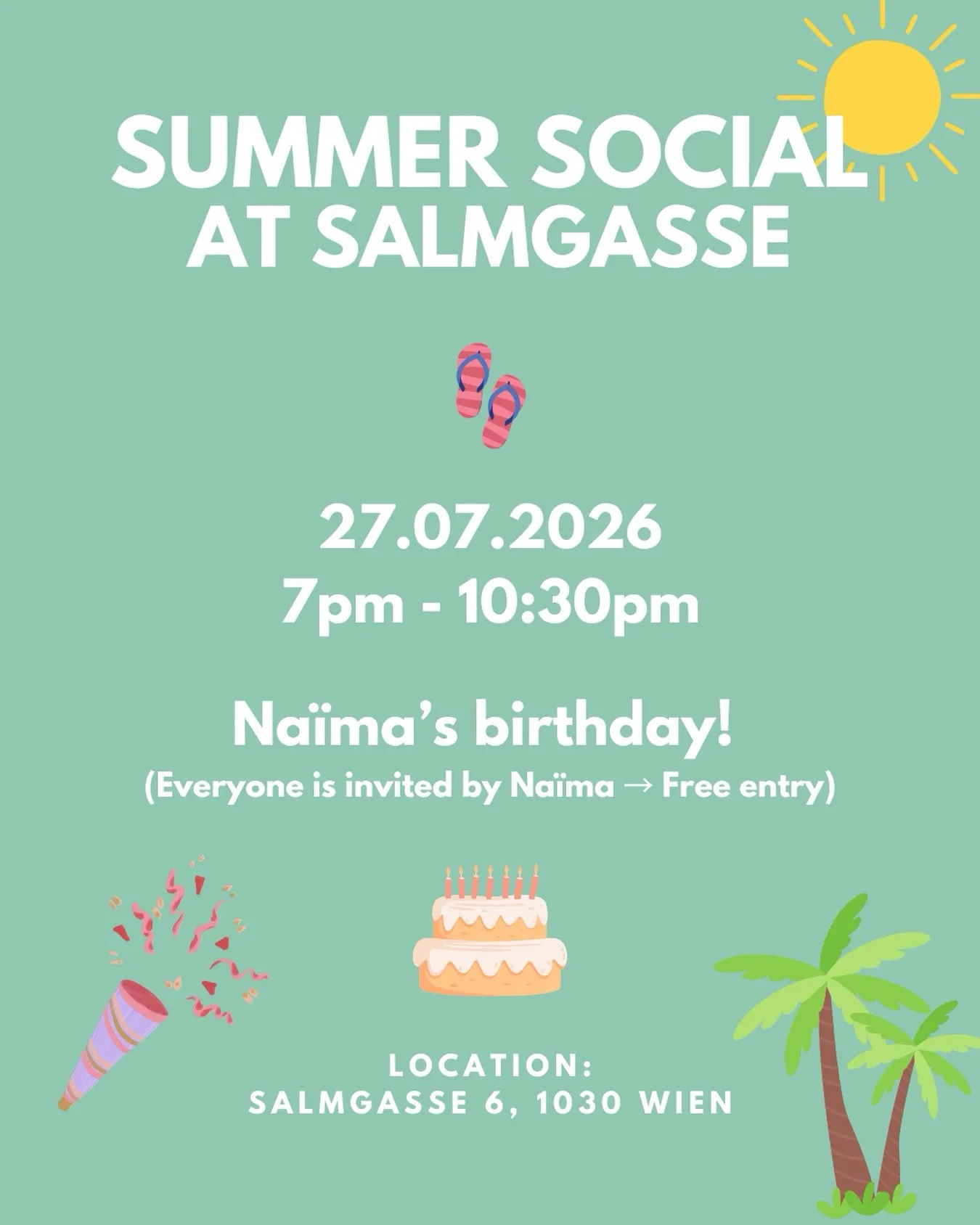 Summer Social at Salmgasse