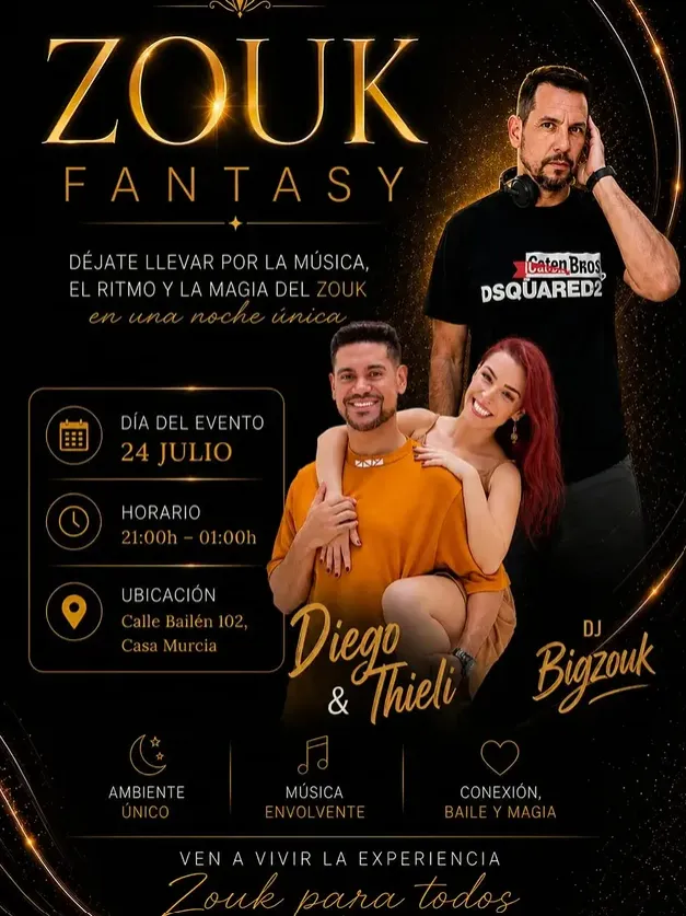 Zouk Fantasy - con Diego & Thieli
