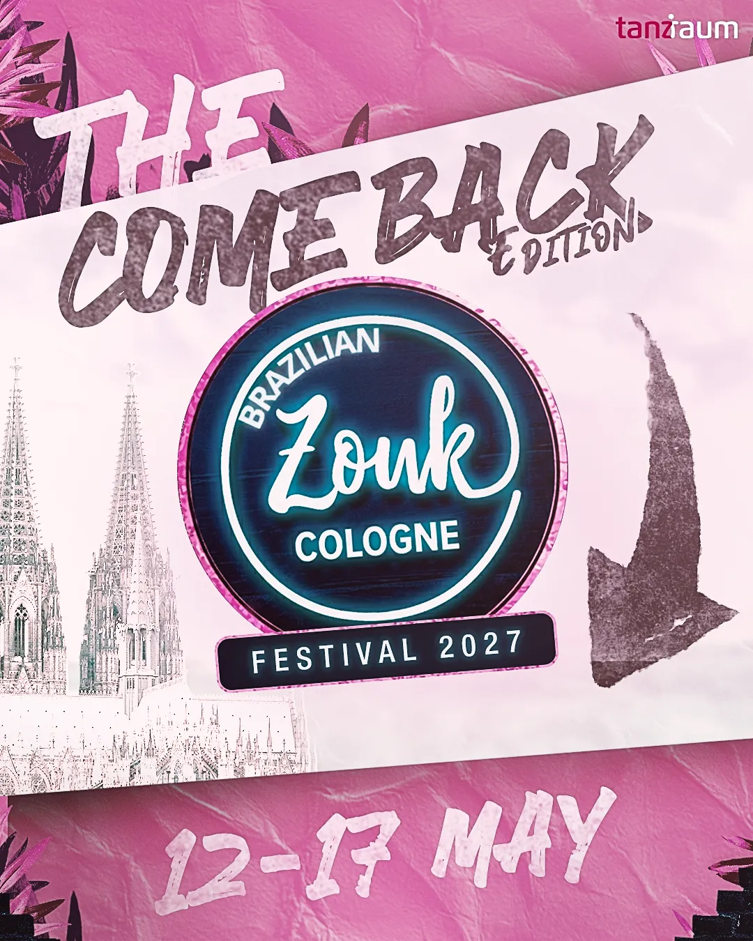 💜 Cologne Zouk Festival 2027 - GERMAN OPEN CHAMPIONSHIP 💜 The come back Edition