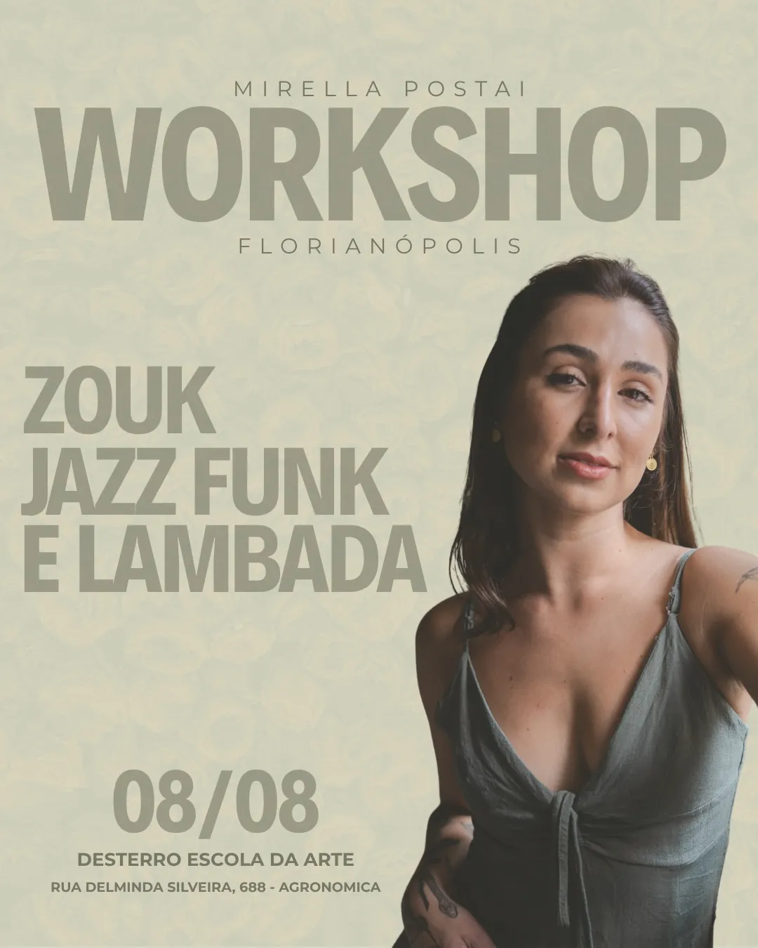 Jazz Funk, Zouk e Lambada Workshop