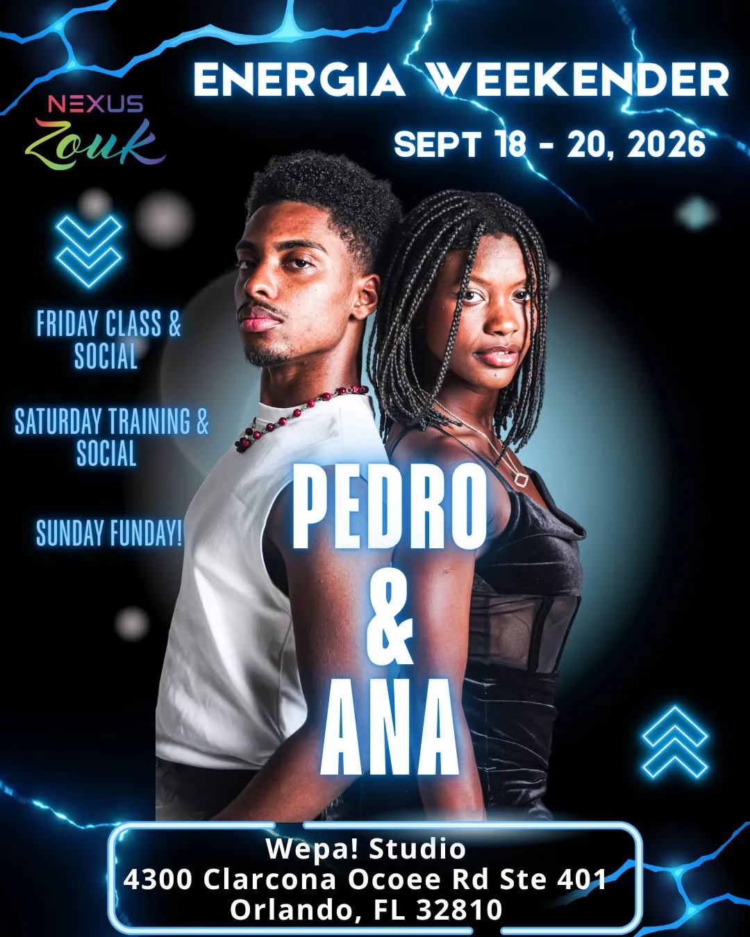 Energia Weekender - With Pedro & Ana