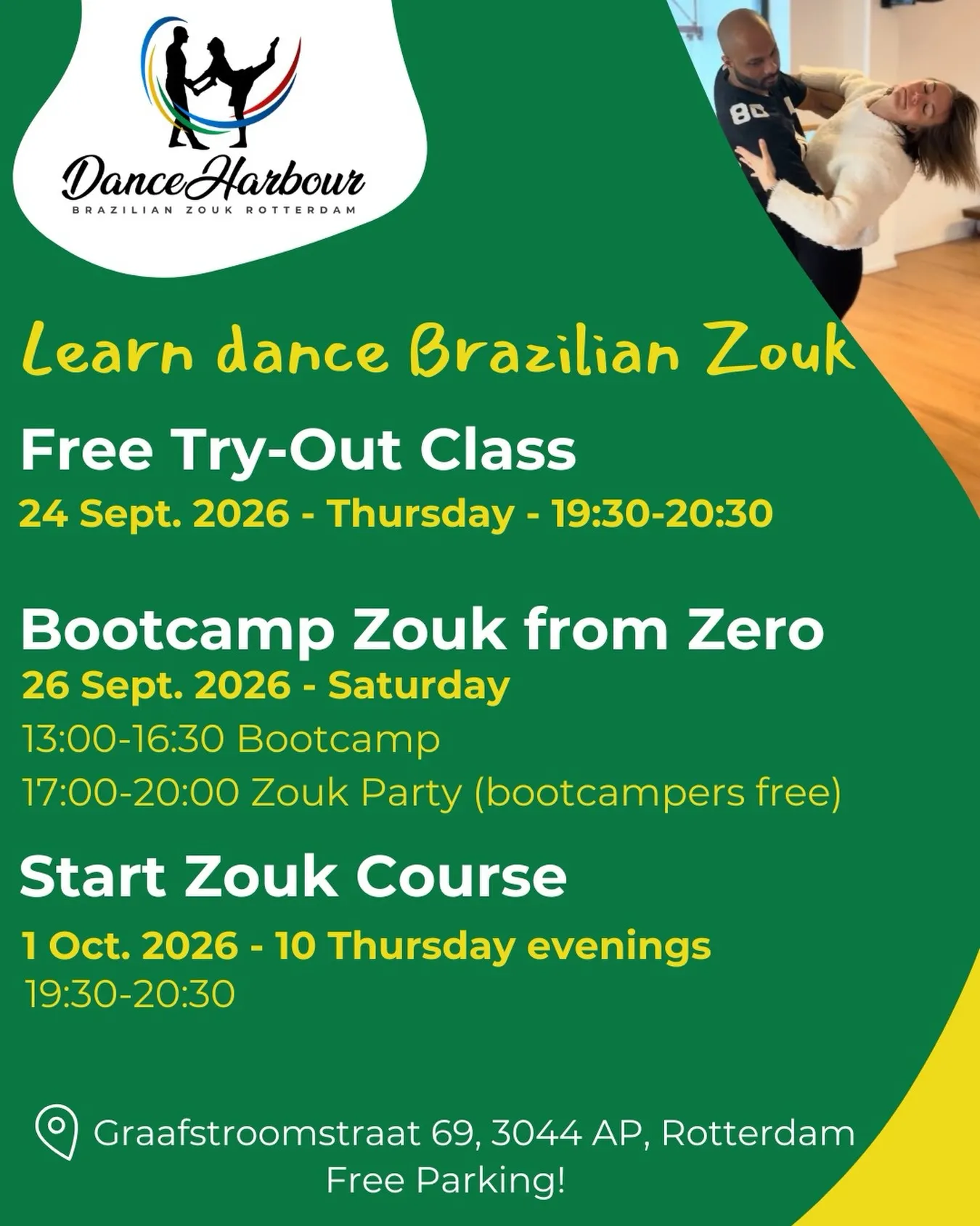 Rotterdam Zouk - Free Try-Out Class