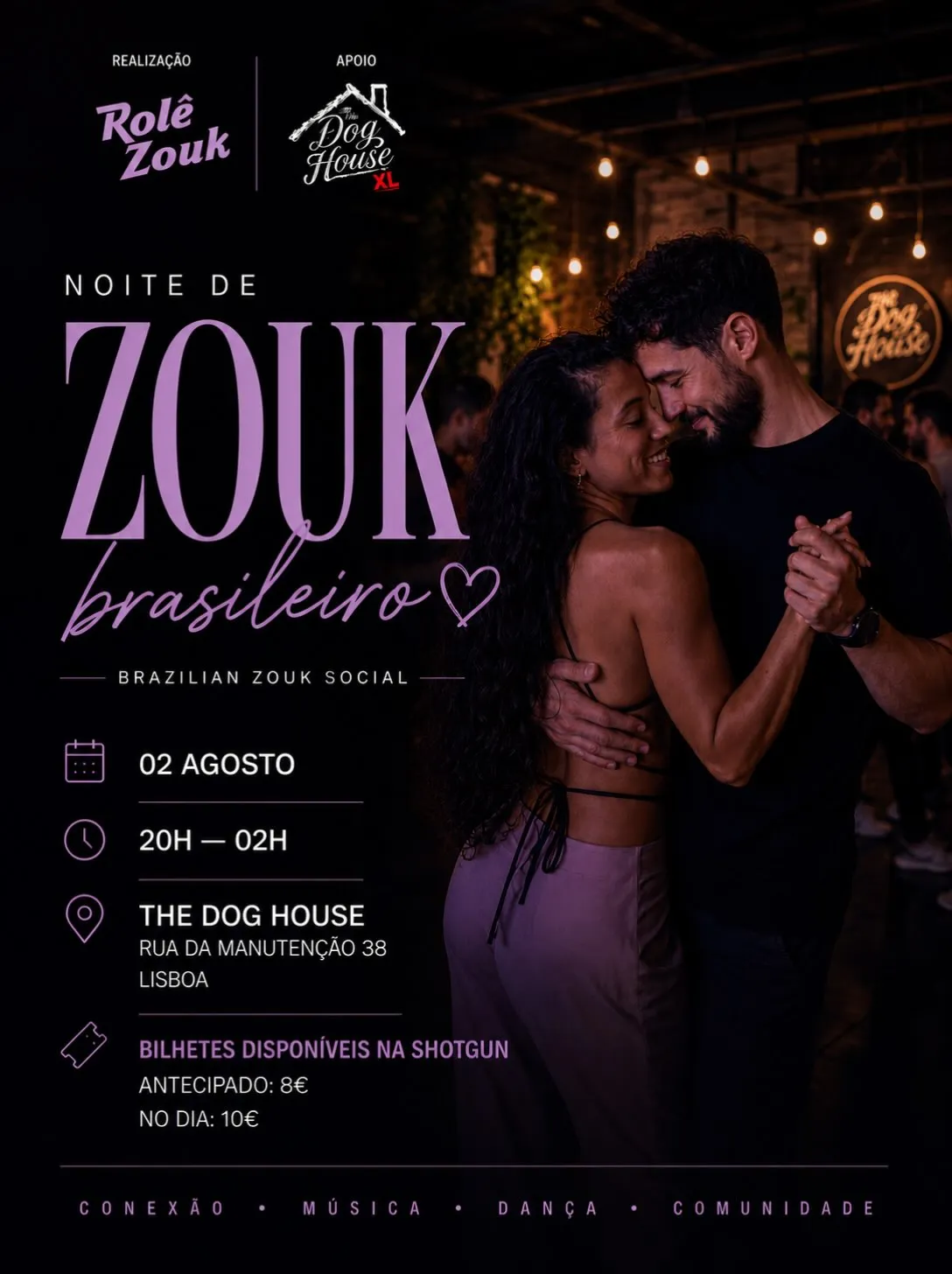 Noite de Zouk Brasileiro