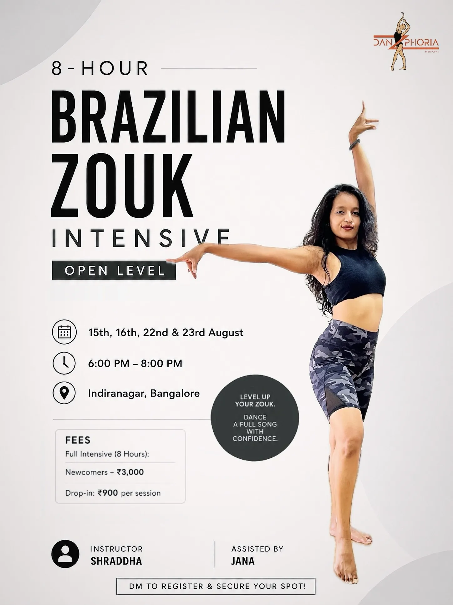 8-Hour Brazilian Zouk Intensive