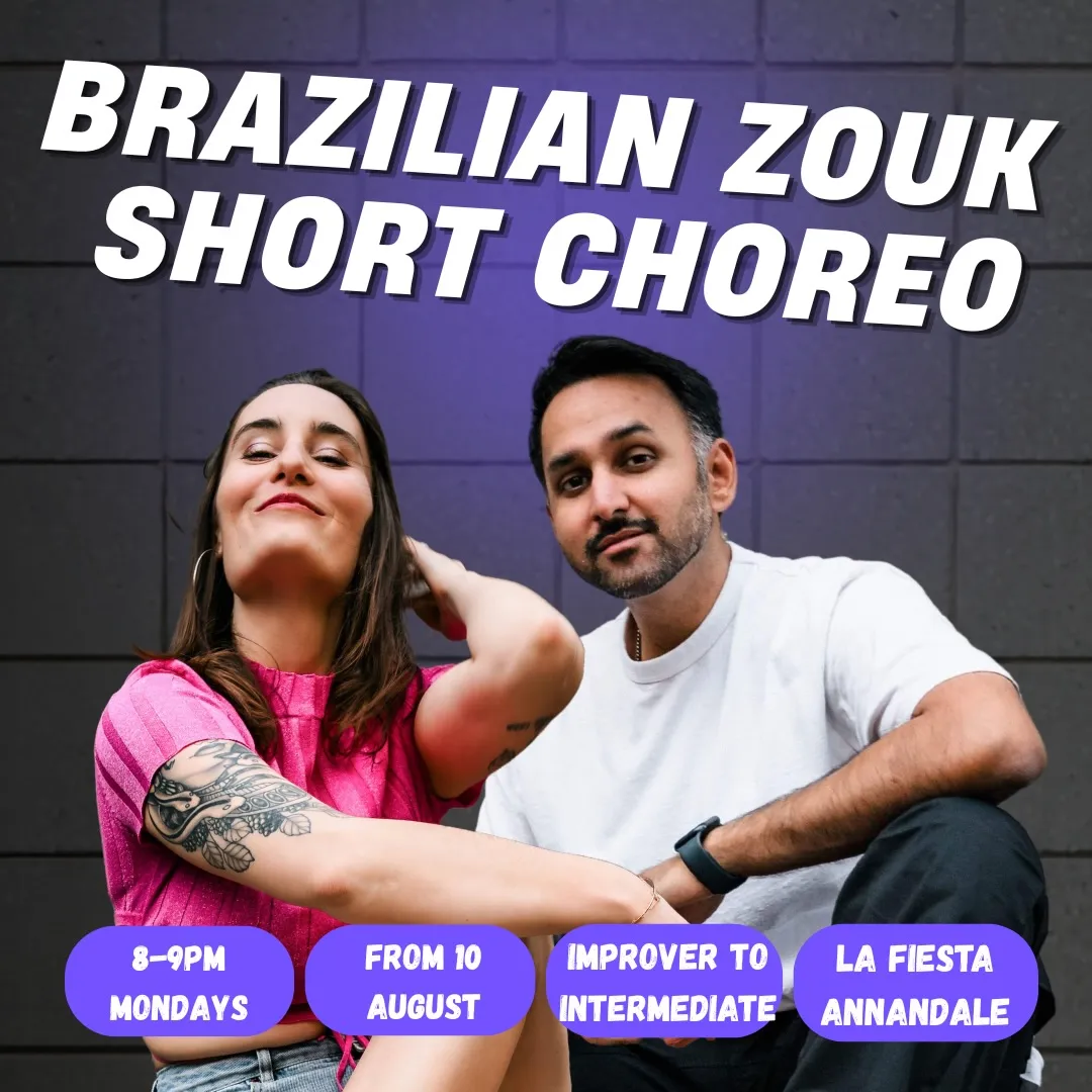 6-week Brazilian Zouk choreography course