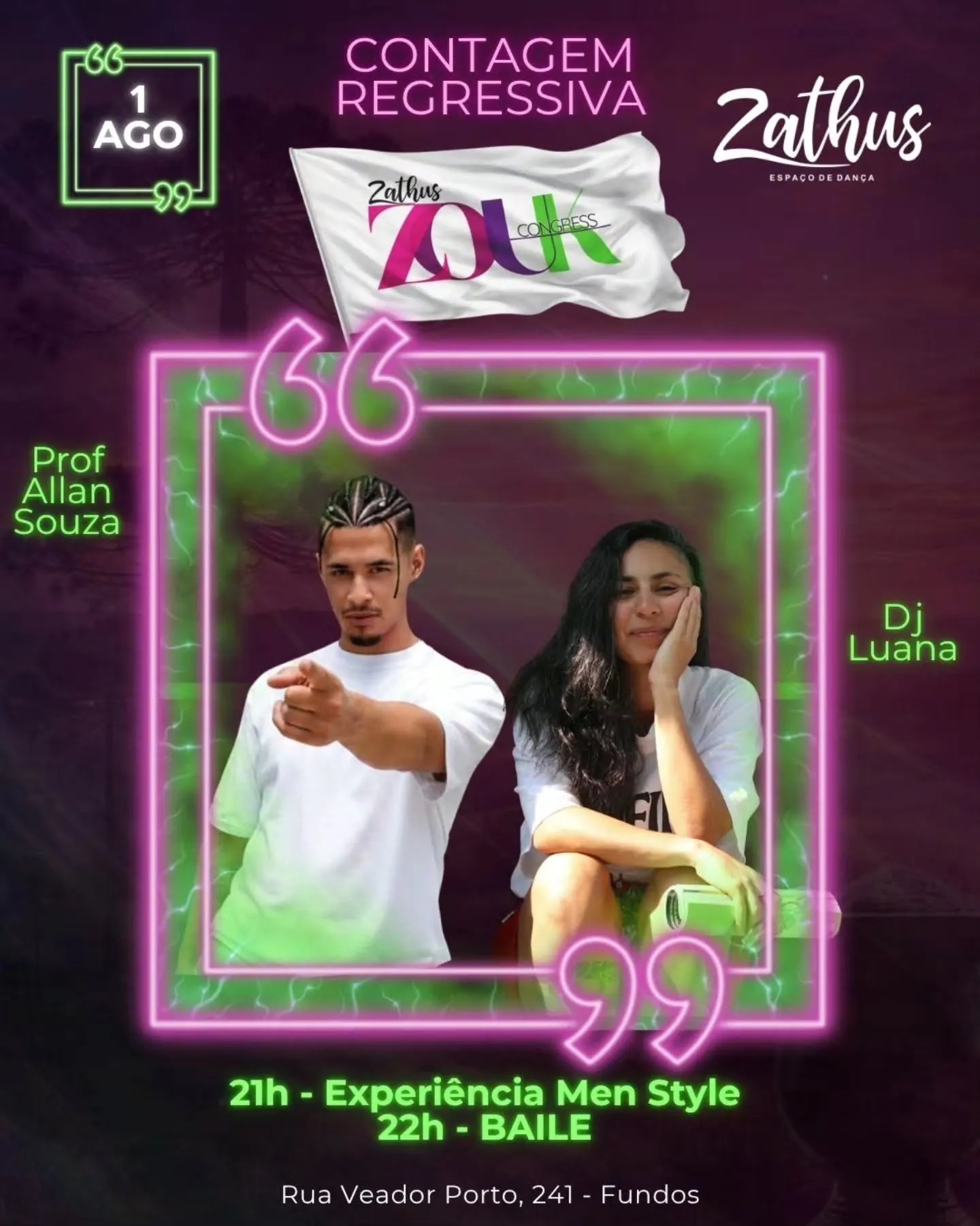 Experiência Men Style - Aquecimento para o Zathus Zouk Congress