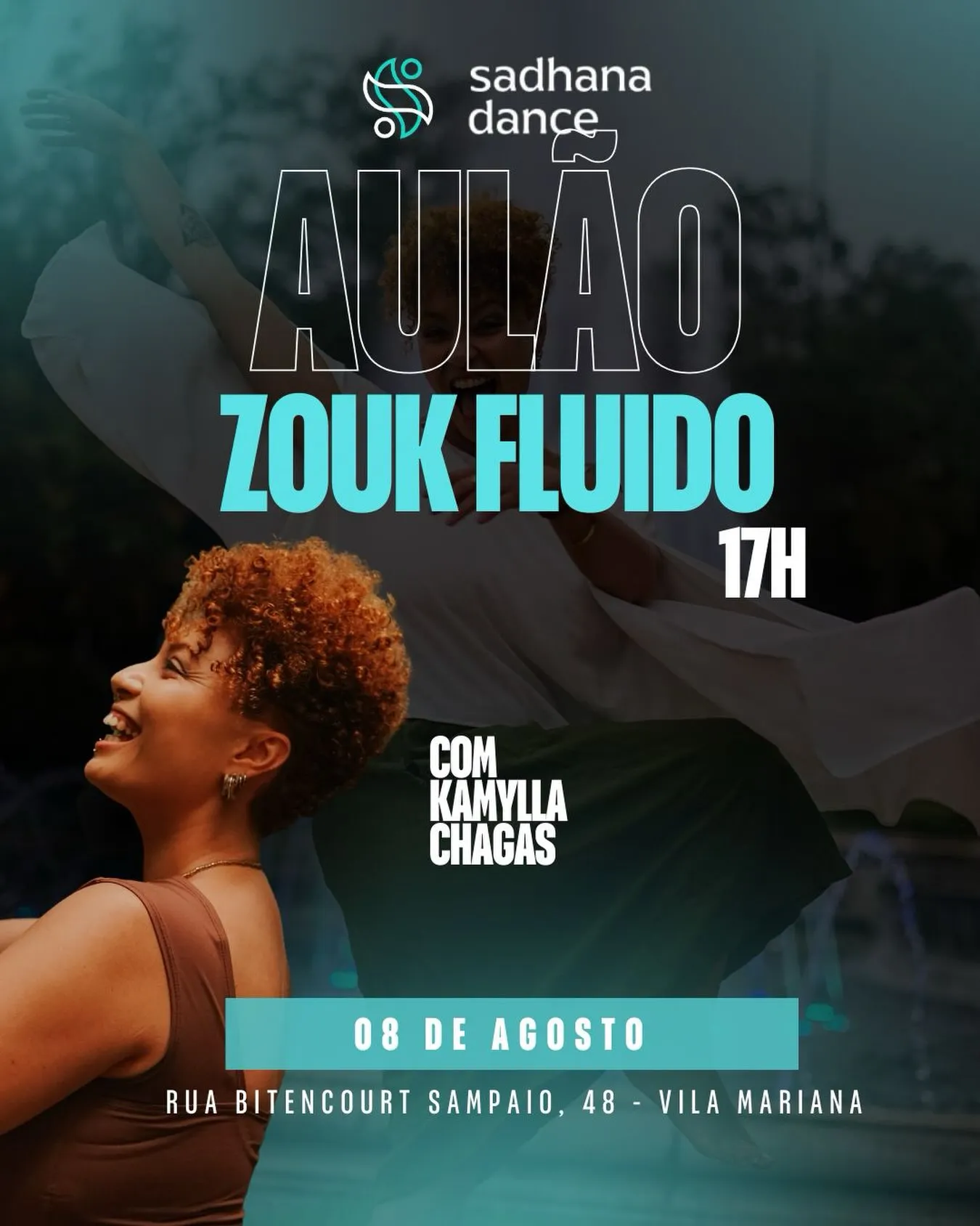 Aulão de Zouk Fluido com Kamylla Chagas