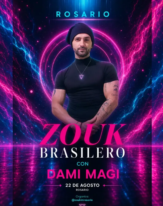 TALLER INTENSIVO DE ZOUK BRASILERO con DAMI MAGI