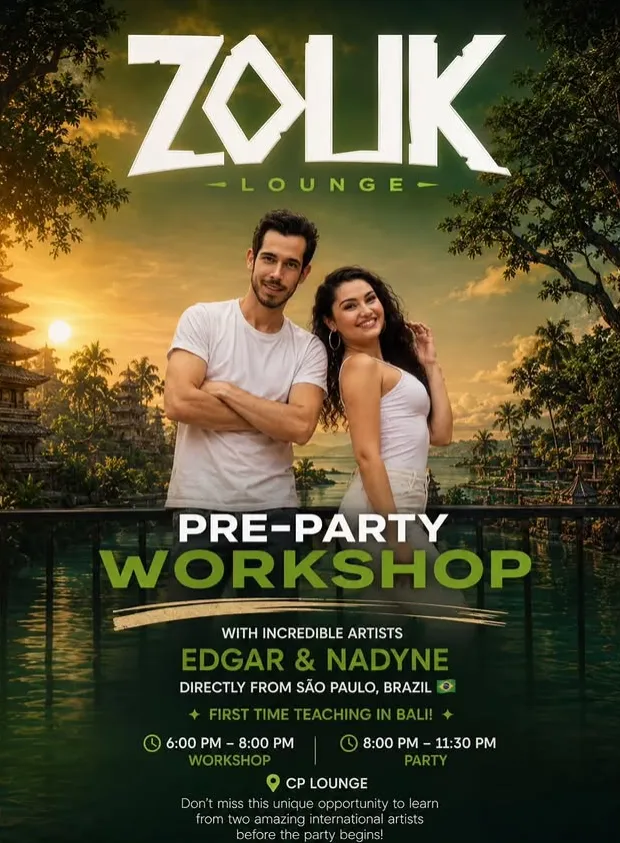 PRE-PARTY WORKSHOP - with Edgar & Nadyne