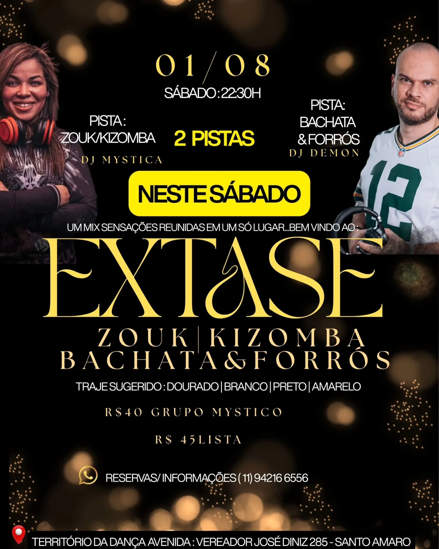 MYSTICA ZOUK (FESTA EXTASE)