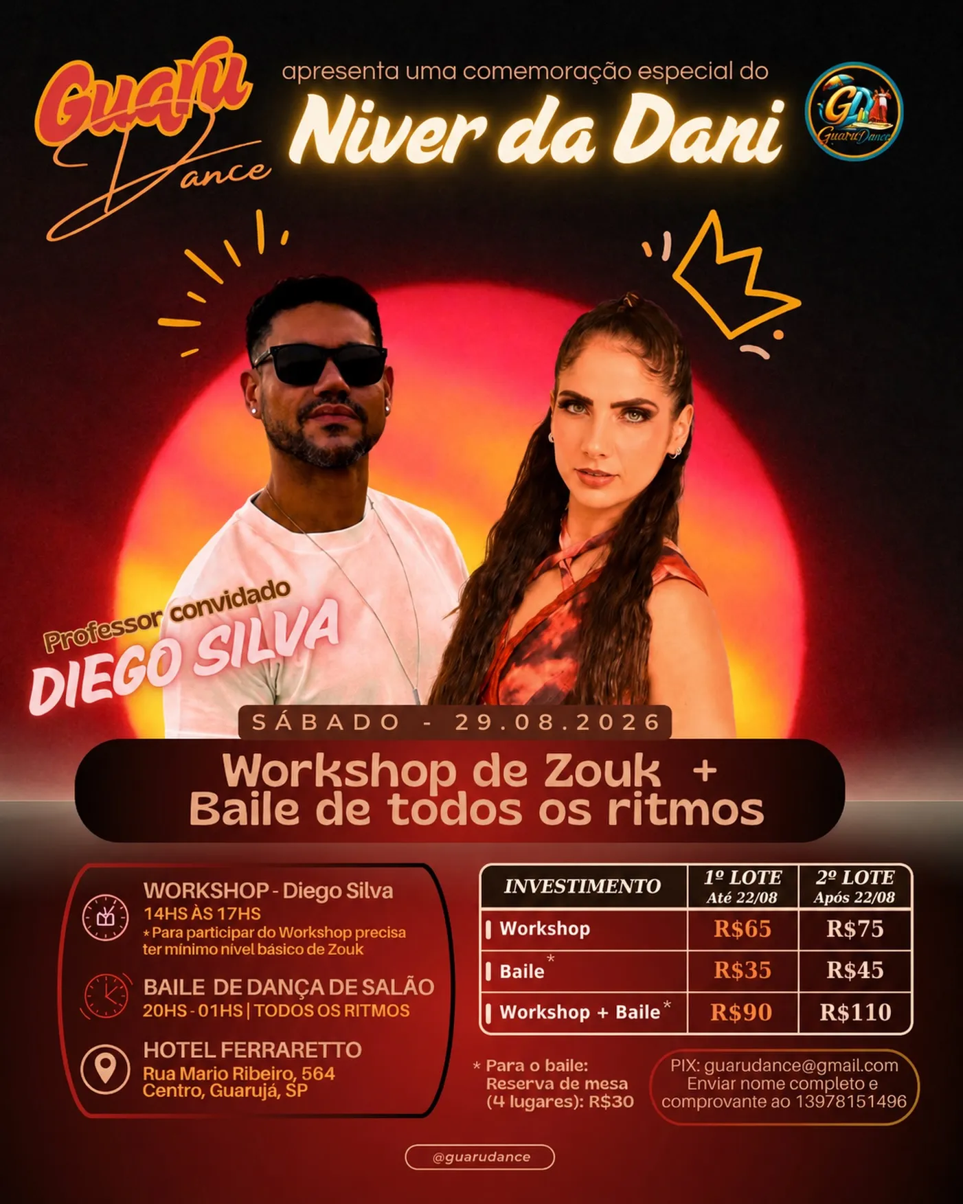 GuaruDance - Niver da Dani