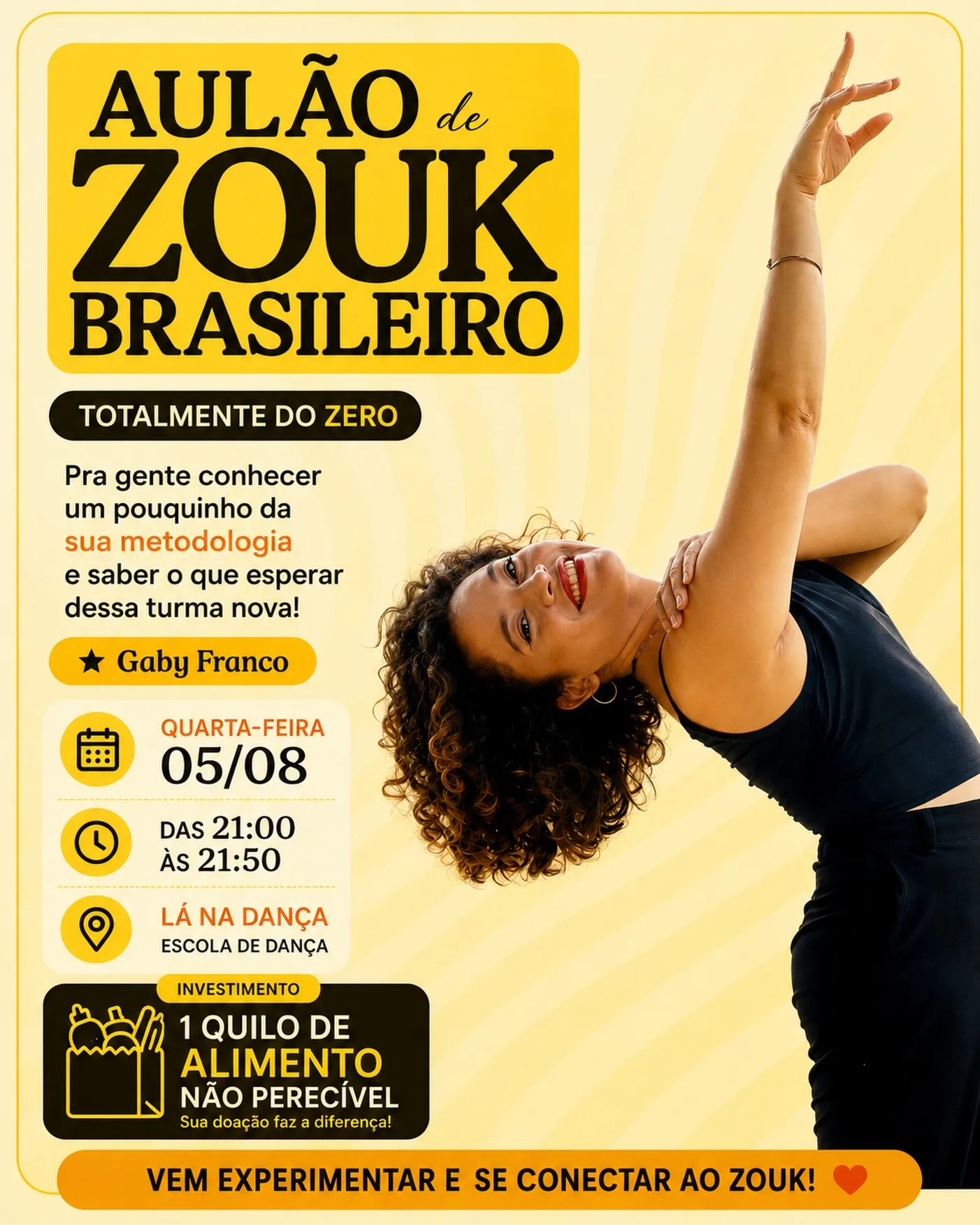 Aulão de Zouk Brasileiro - Totalmente do zero