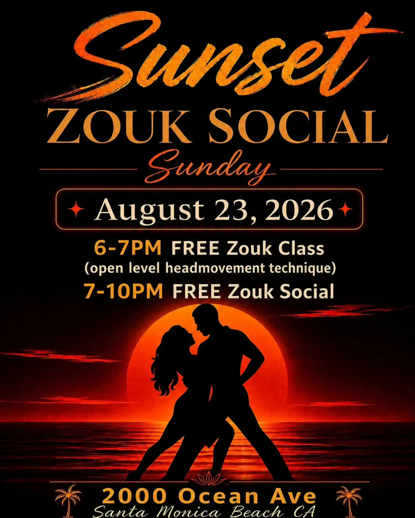 Sunset Zouk Social - Season 4