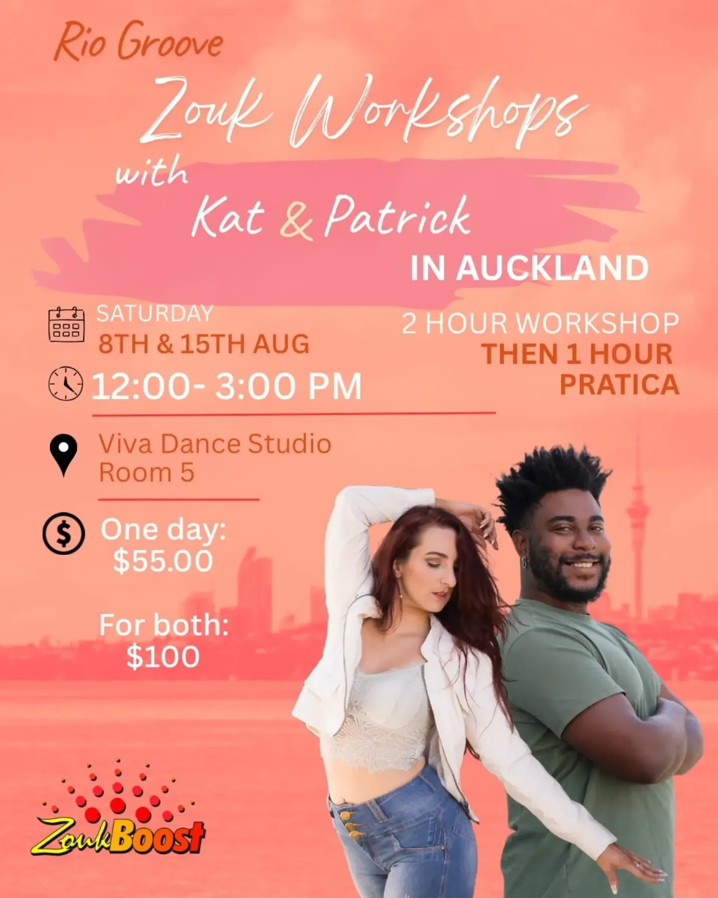 Zouk Workshop With Kat & Patrick