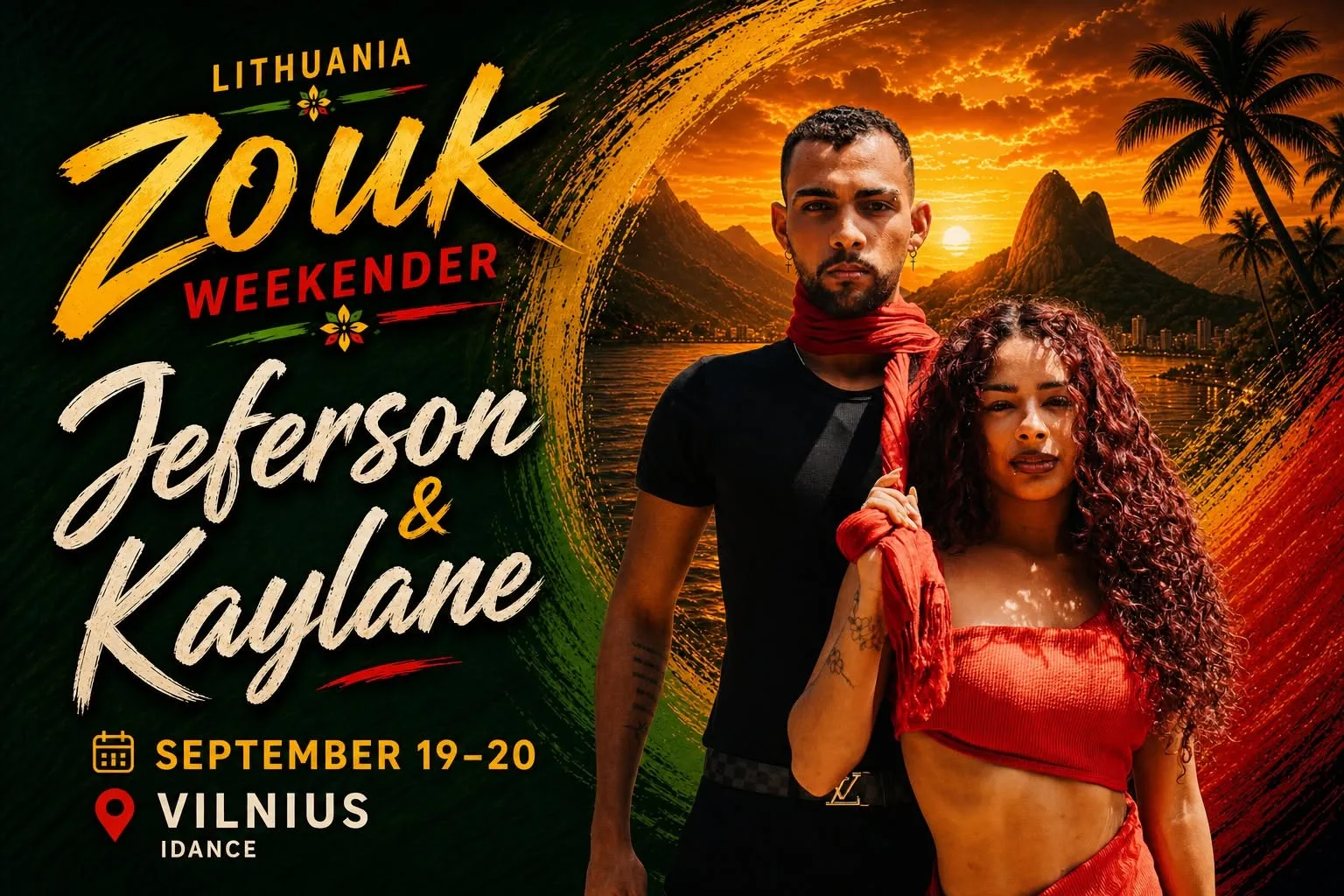 Brazillian Zouk Bootcamp with Jeferson & Kaylane