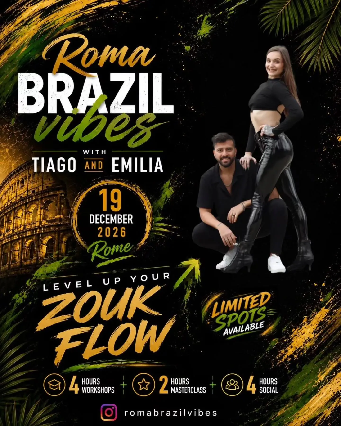 ROMA BRAZIL VIBES - With Tiago & Emilia