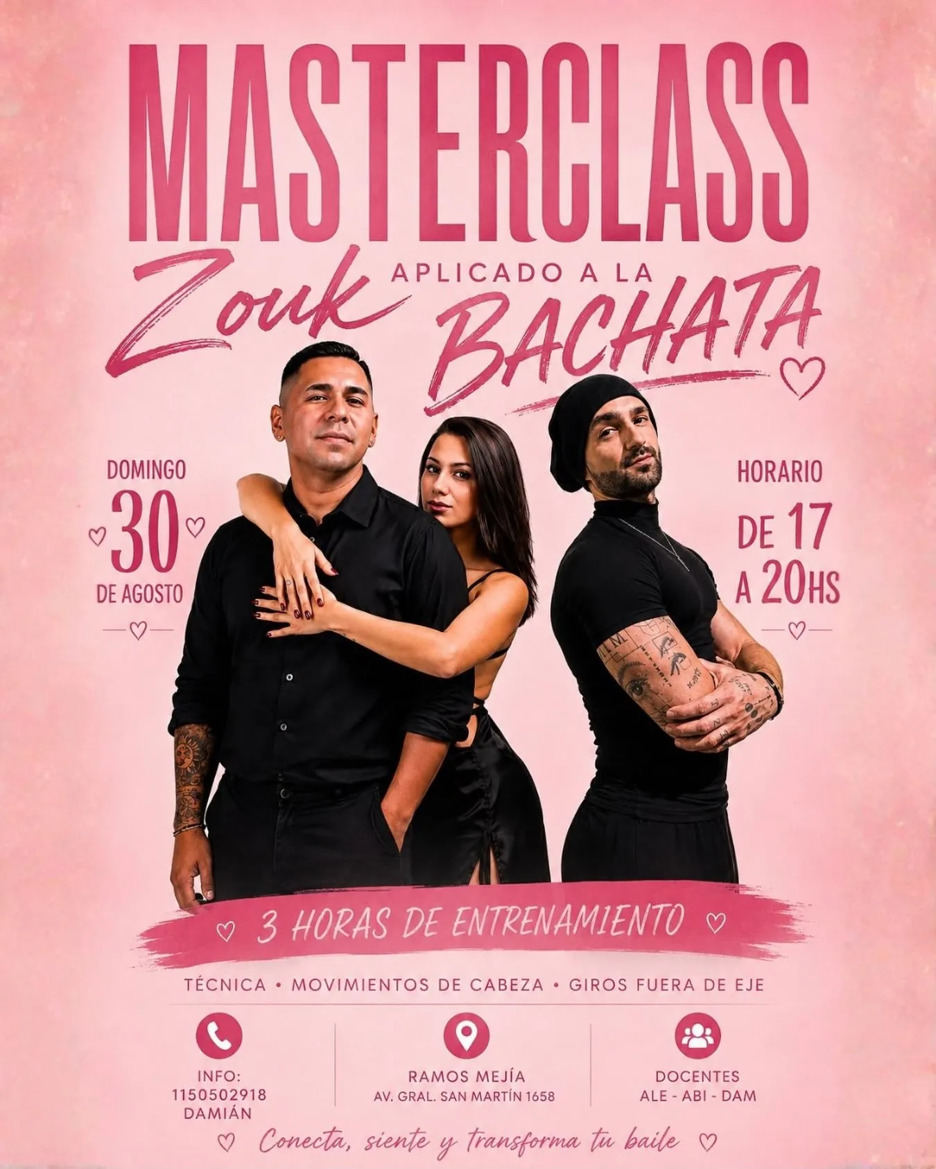 MASTERCLASS INCREÍBLE de ZOUK APLICADO A LA BACHATA