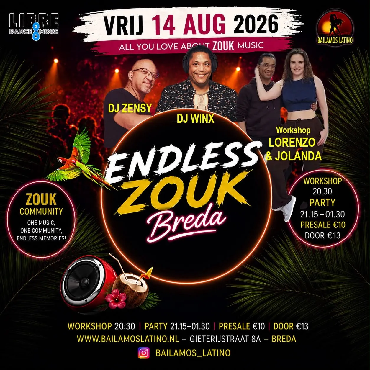 Endless Zouk Breda