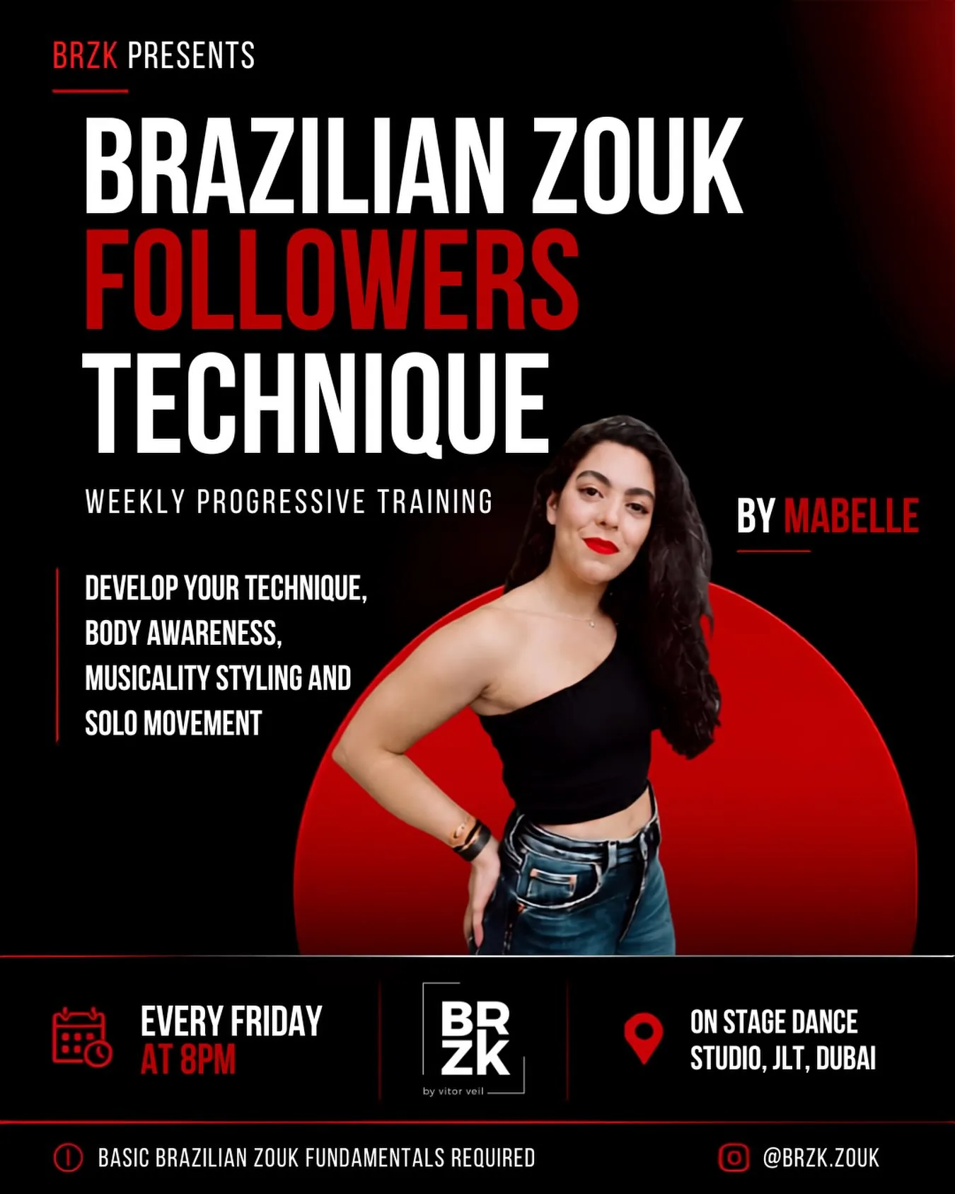 Brazilian Zouk Followers Technique