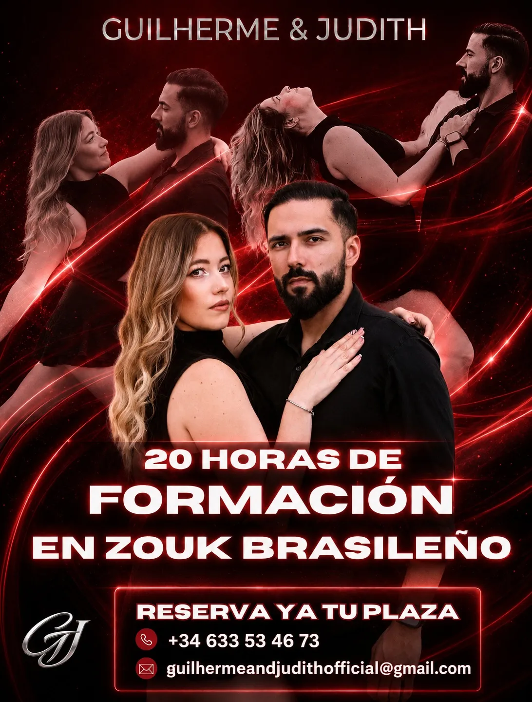 20 Horas de Formación en Zouk Brasileño