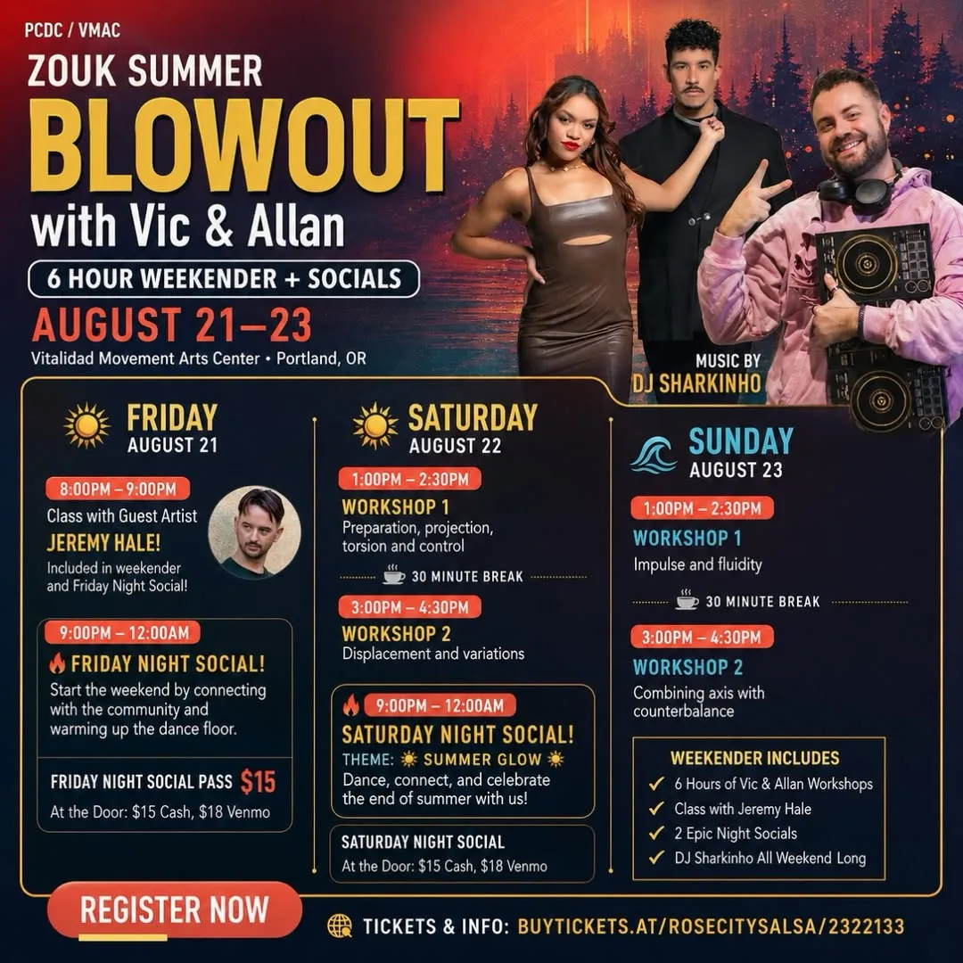 Zouk Summer Blowout with Vic & Allan