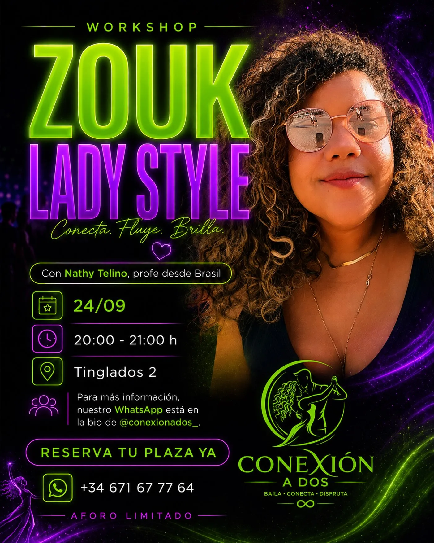 Workshop de Zouk Lady Style en Valencia