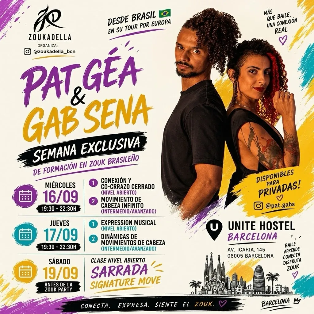 Pat Géa & Gab Sena — Expresión Musical y Dinámicas de Movimientos de Cabeza
