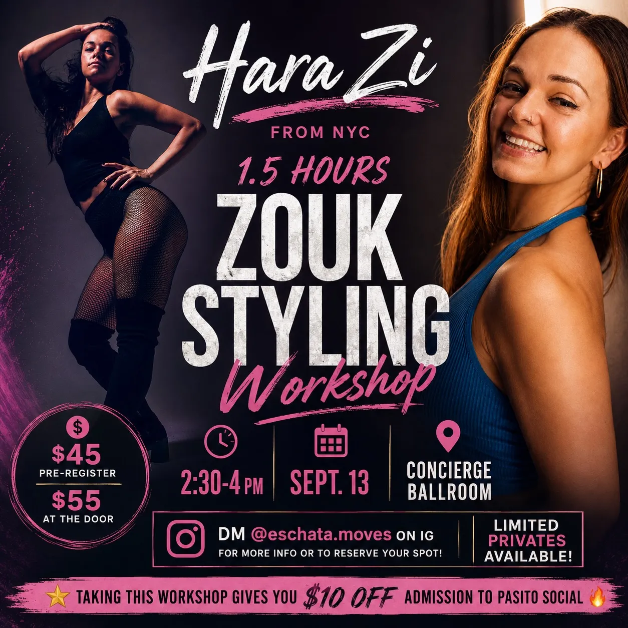 Zouk Styling Workshop - with Hara Zi