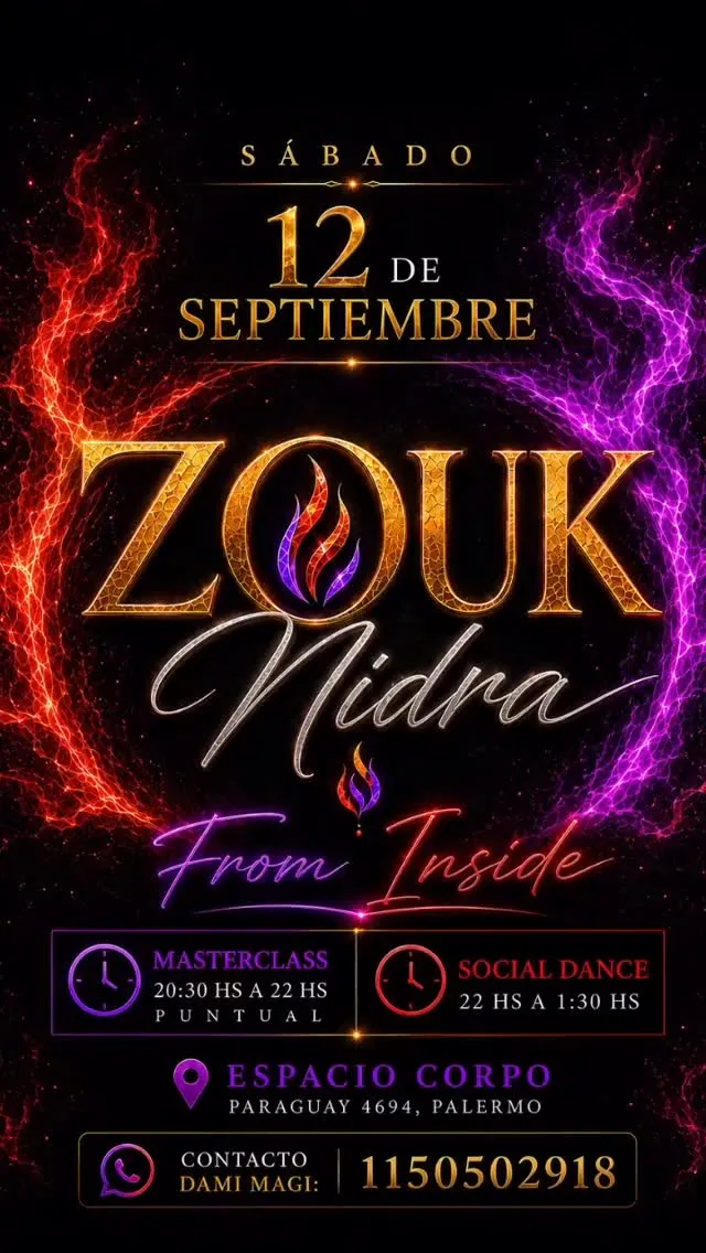 Zouk Nidra 3ra Edición