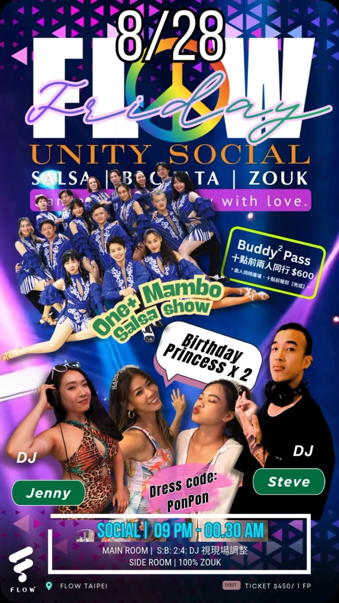 Flow Friday Unity Social