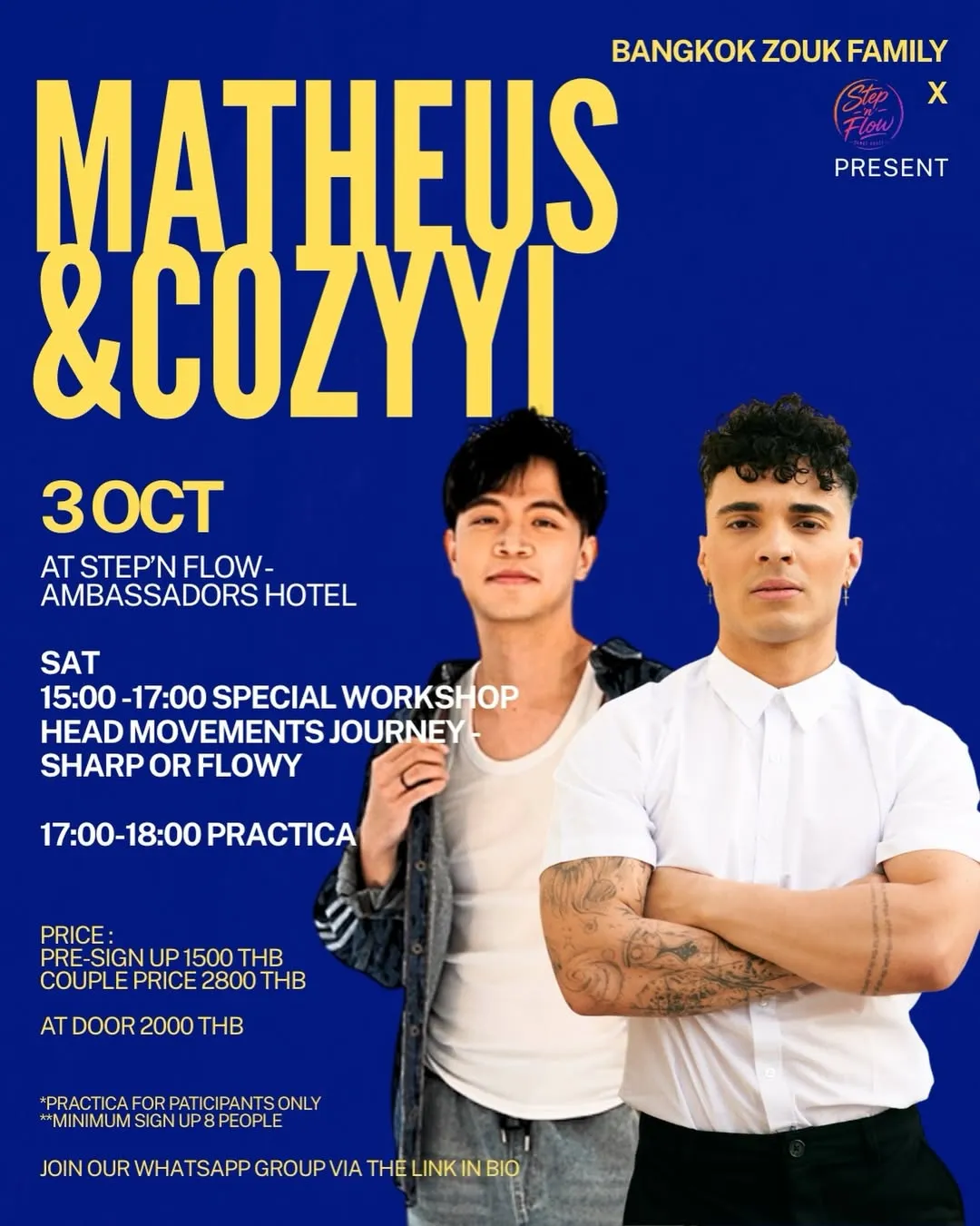 Head Movements Journey – Sharp or Flowy - With Matheus & Cozyyi