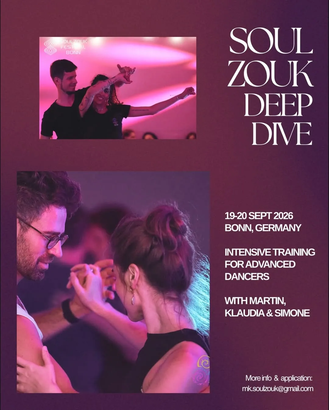 SoulZouk Deep Dive - With Simone, Klaudia & Martin