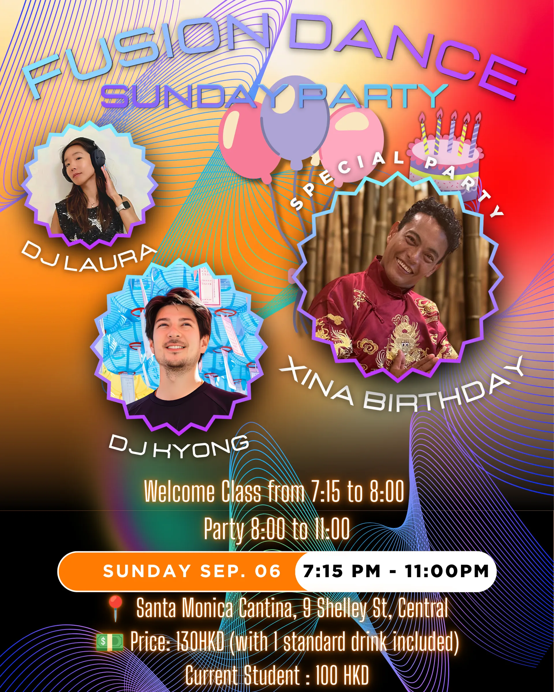 Sunday Zouk Party - Xina’s birthday celebration