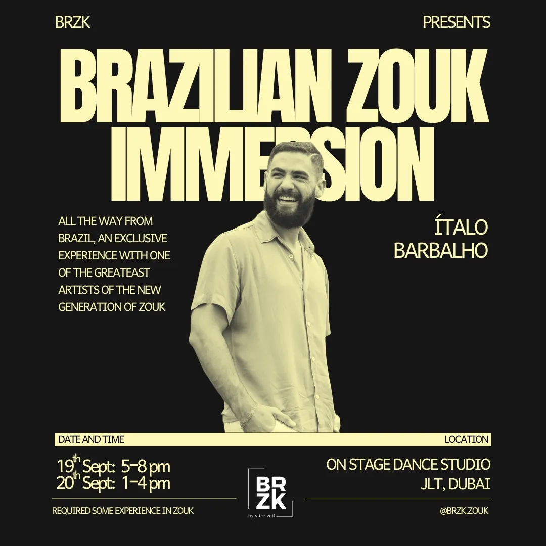 Brazilian Zouk Immersion with Ítalo Barbalho