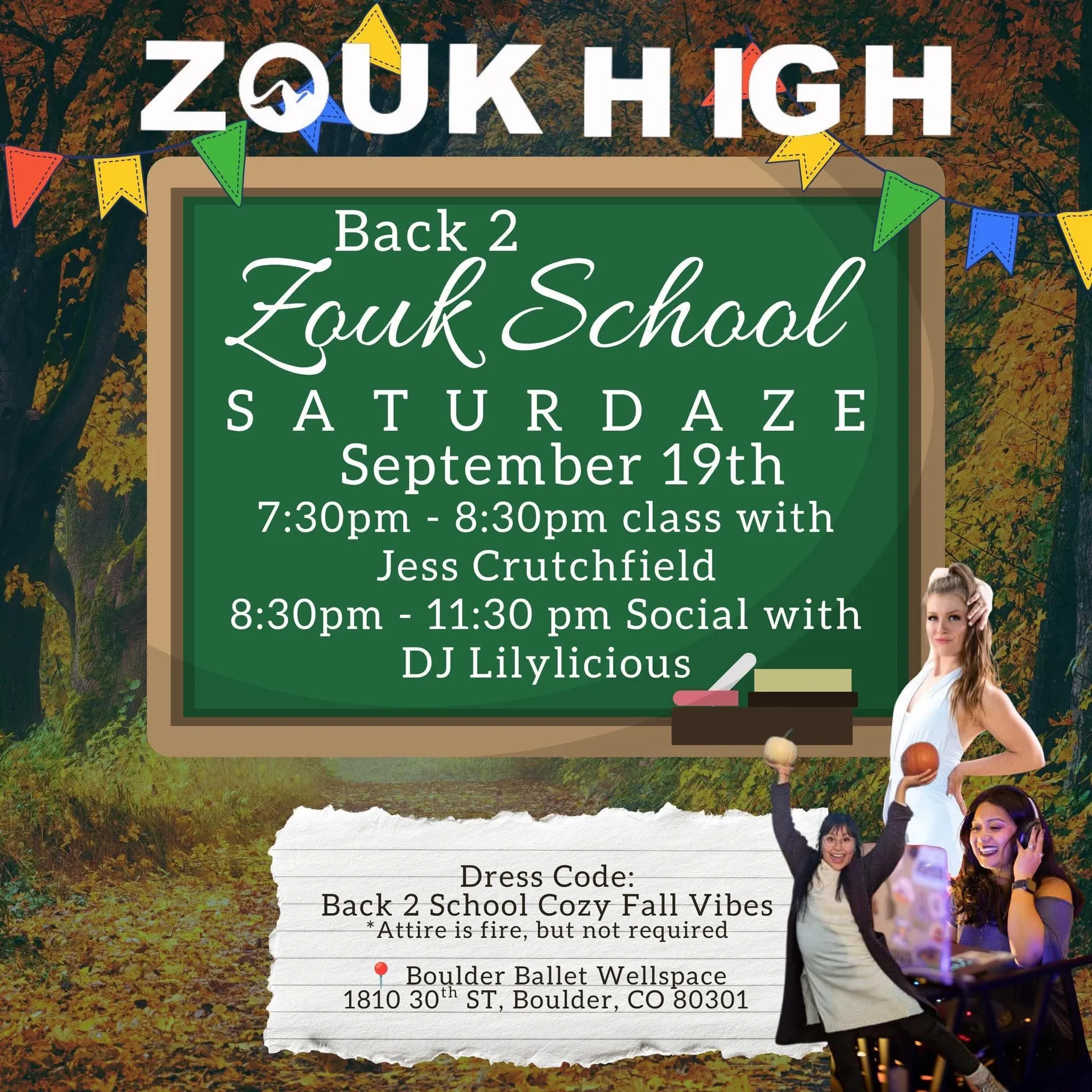 Back 2 Zouk School Saturdaze