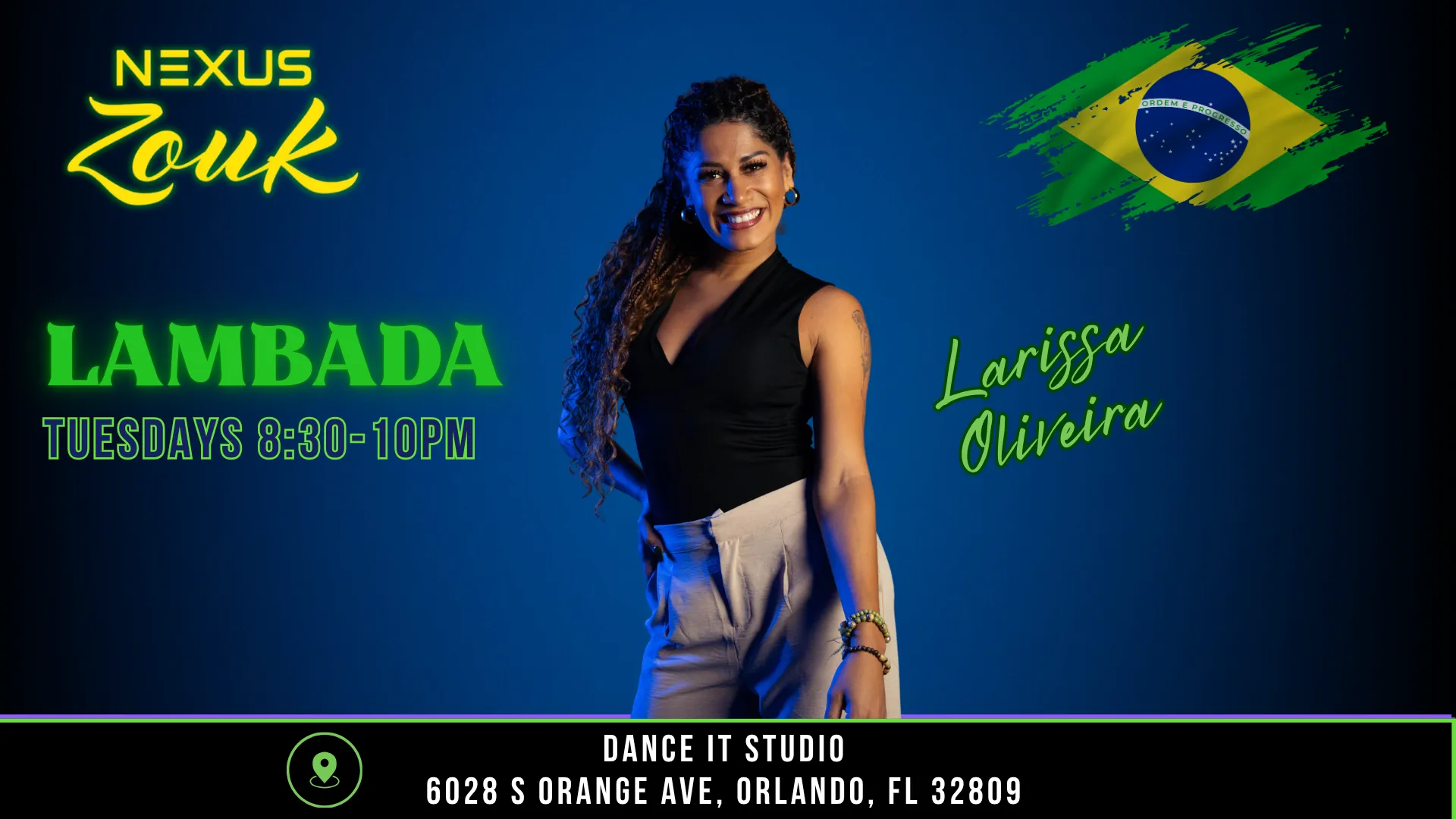 Lambada Tuesdays with Larissa Oliveira