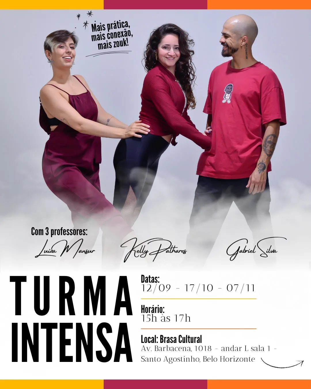 Turma Intensa – 3 Encontros