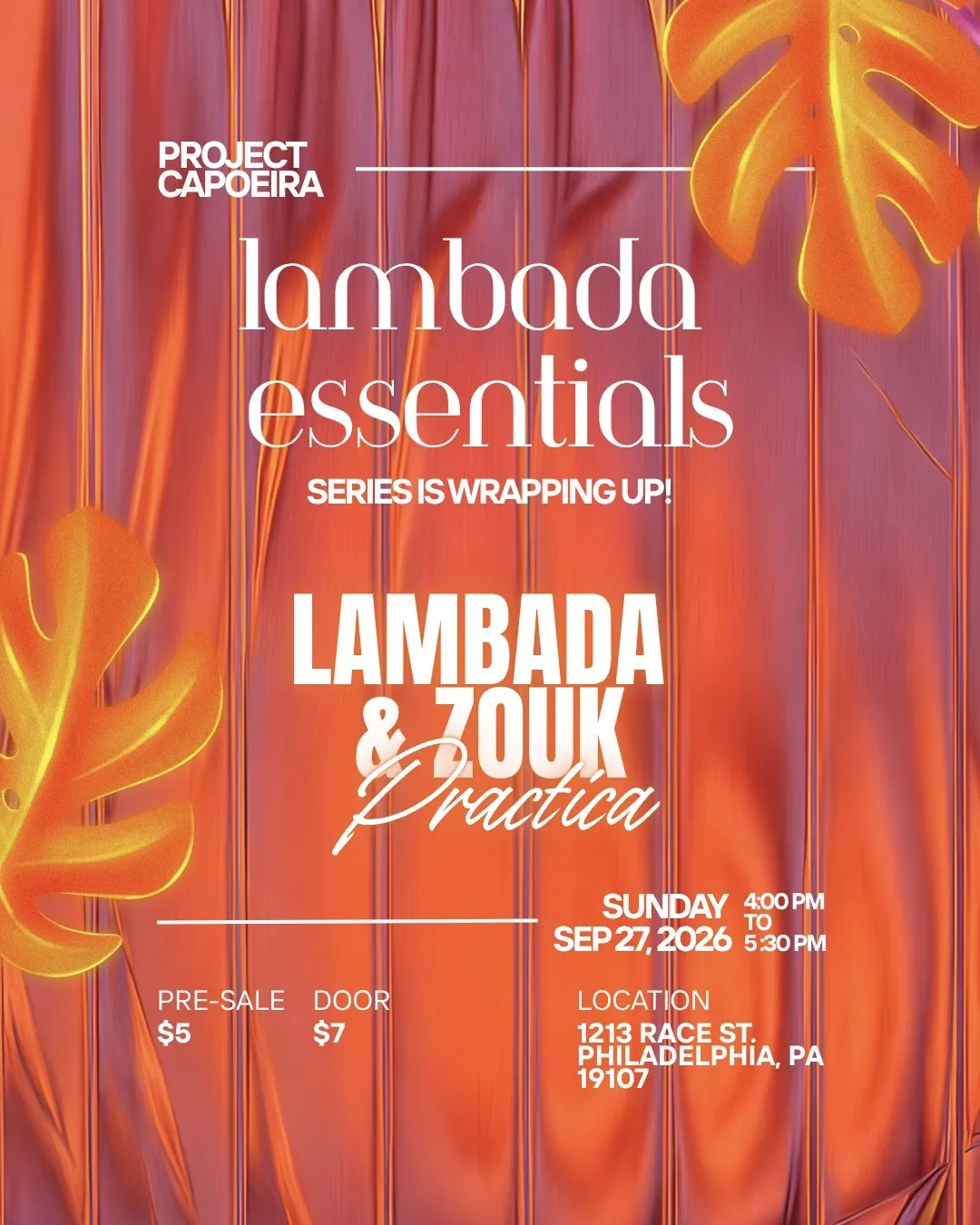 PHILLY 🏵️ Lambada & Zouk Practica