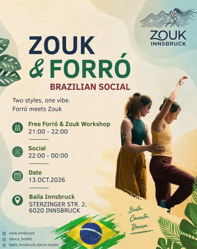 Zouk & Forró – Brazilian Social
