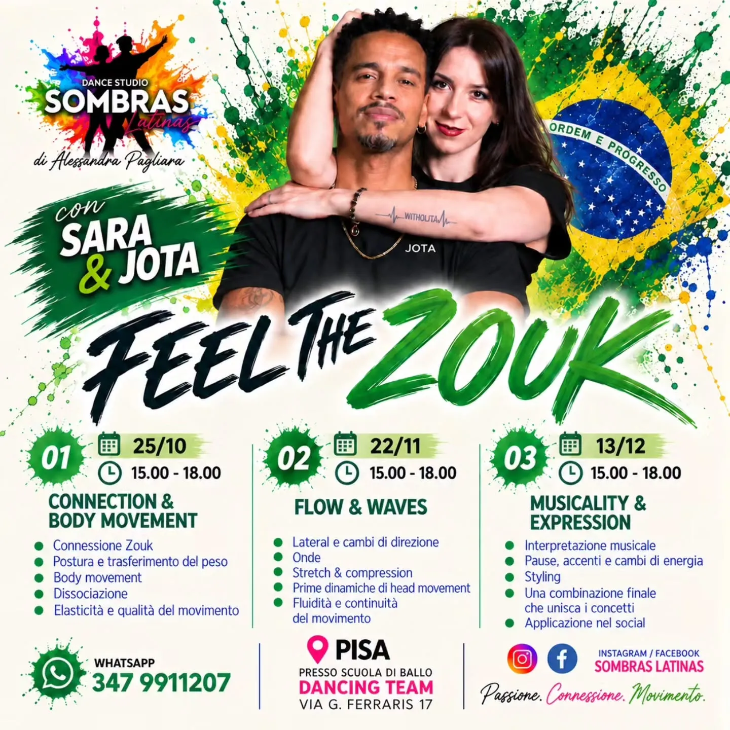 Feel the Zouk - Con Sara & Jota