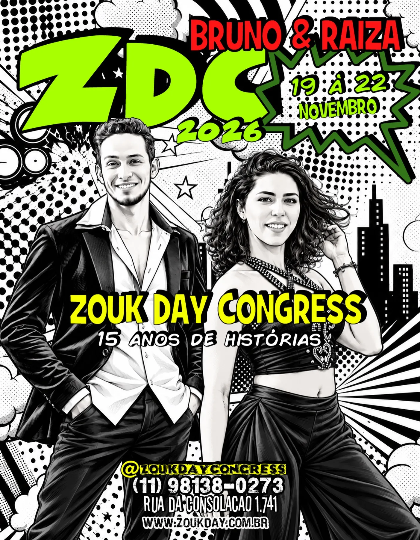 ZDC - Zouk Day Congress - 15 anos de histórias