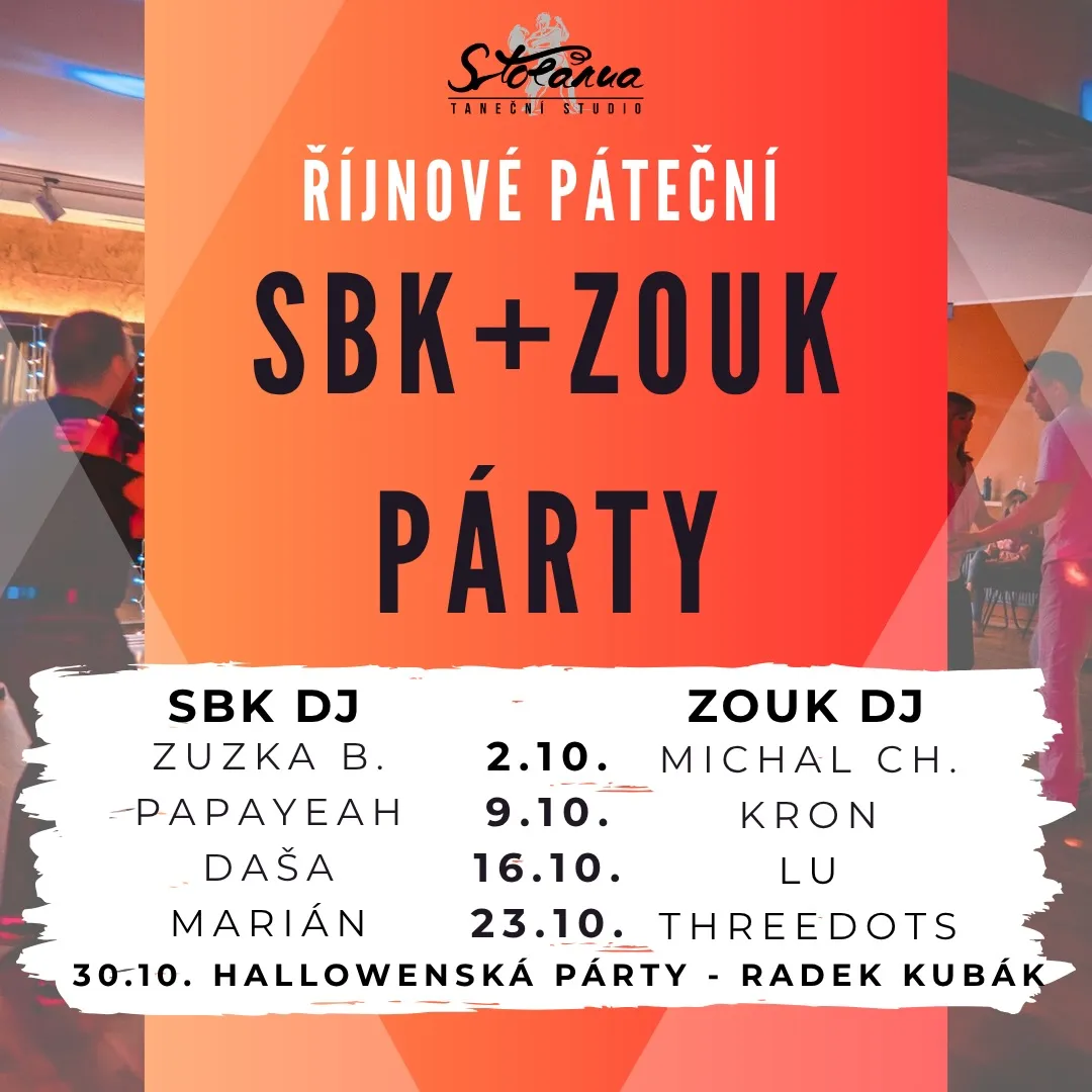 Páteční SBK + ZOUK Party