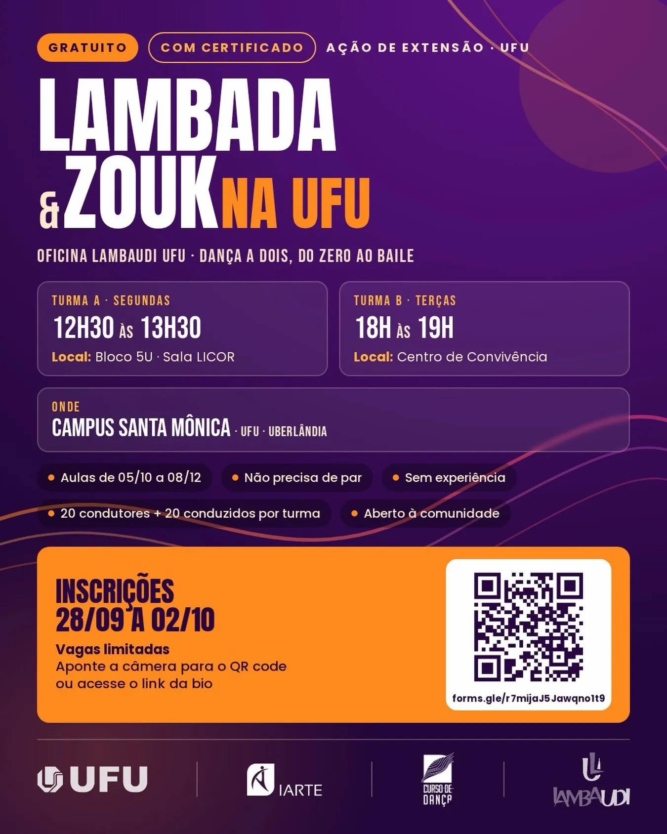 Lambada / zouk na UFU