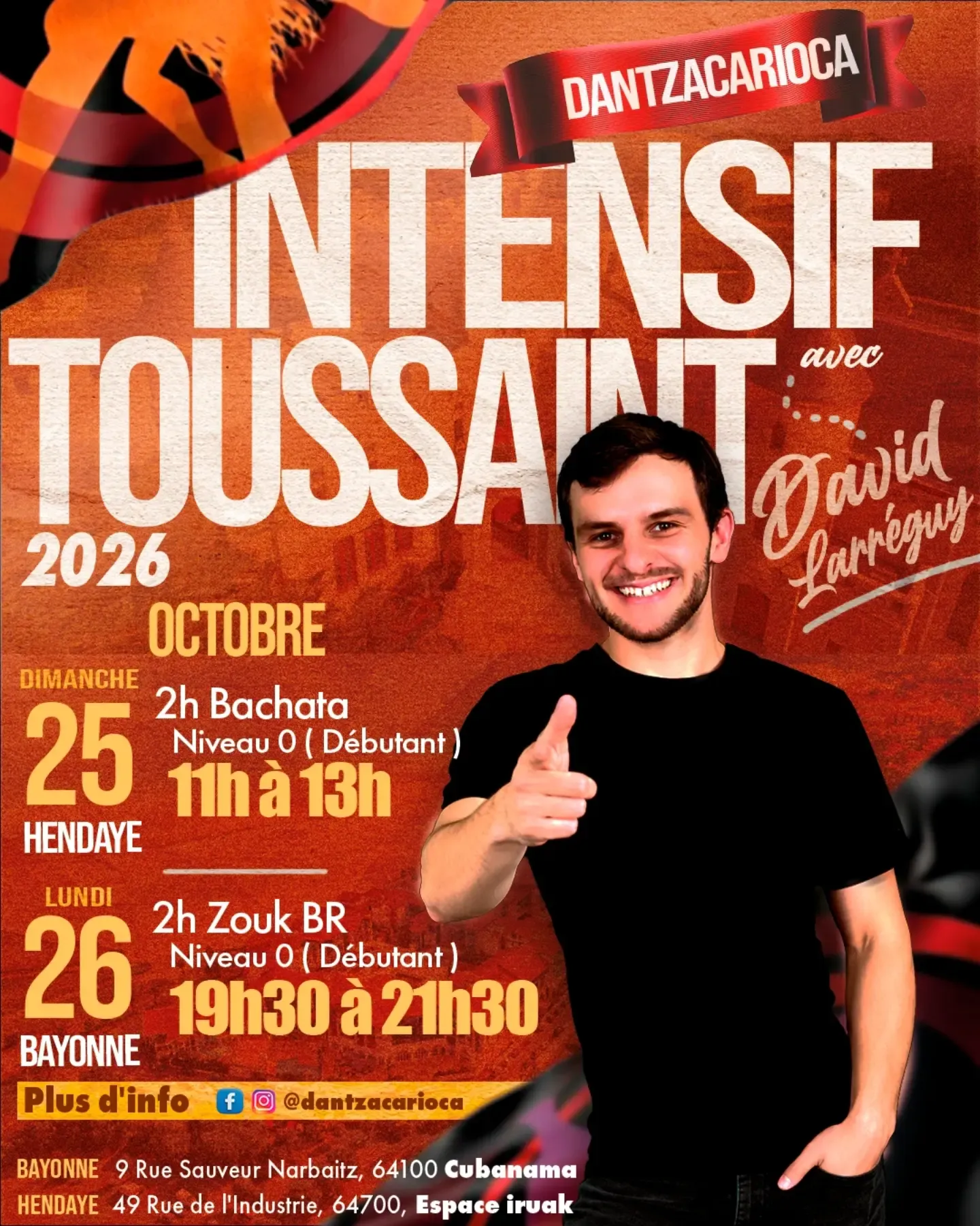 Bachata — Niveau 0 à Hendaye