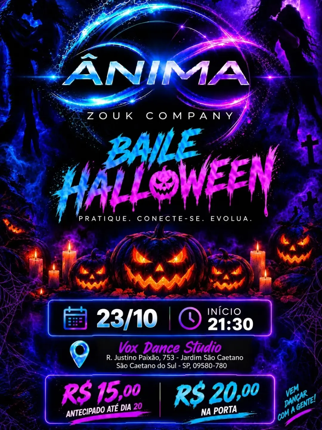 2ª EDIÇÃO — BAILE PRÁTICA DE ZOUK | ÂNIMA ZOUK COMPANY
