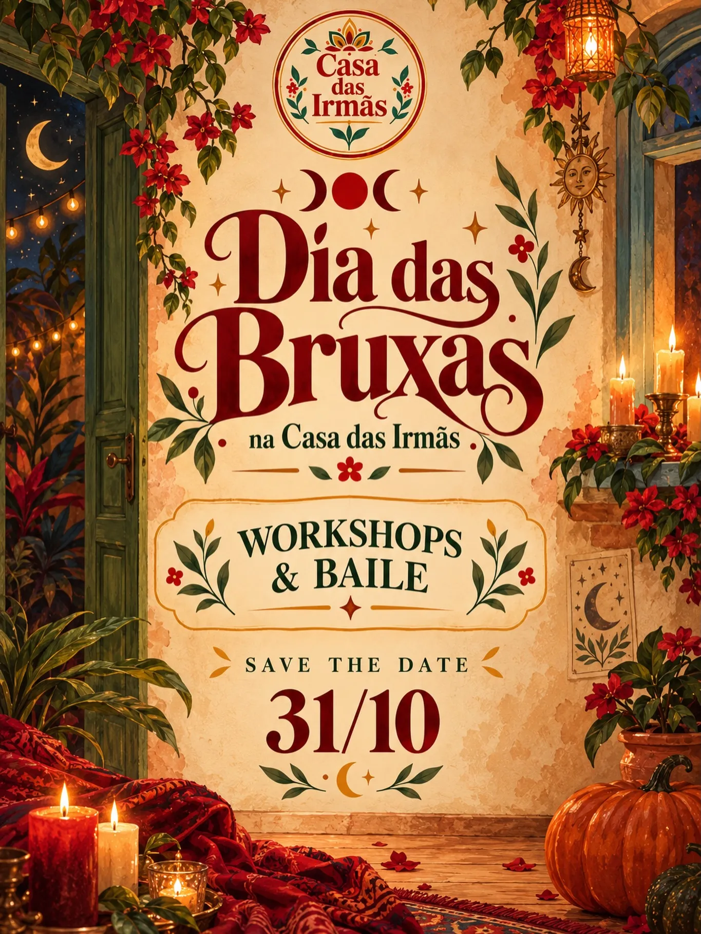 Dia das Bruxas na Casa das Irmãs