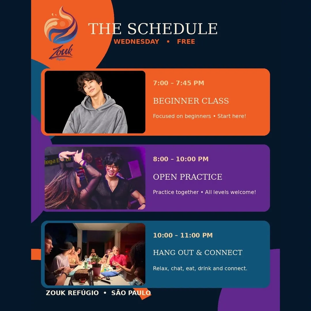 Wednesday Zouk Training