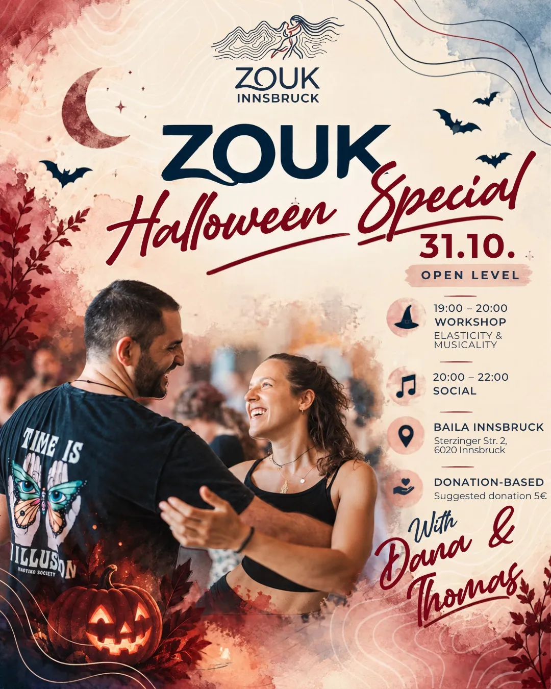 ZOUK HALLOWEEN SPECIAL — Elasticity & Musicality